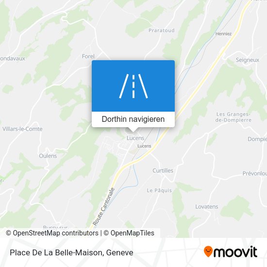Place De La Belle-Maison Karte