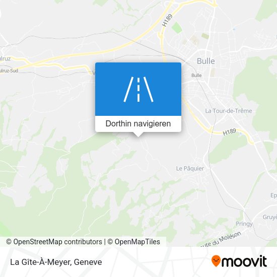 La Gîte-À-Meyer Karte