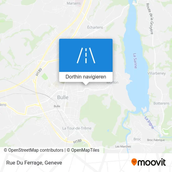 Rue Du Ferrage Karte