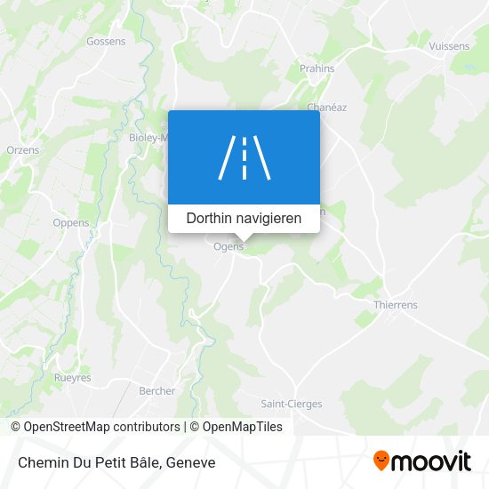 Chemin Du Petit Bâle Karte