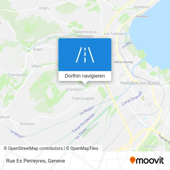 Rue Es Perreyres Karte