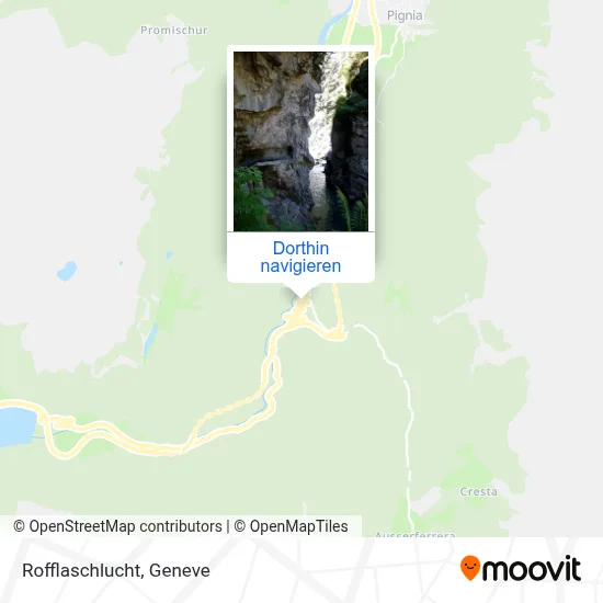 Rofflaschlucht Karte