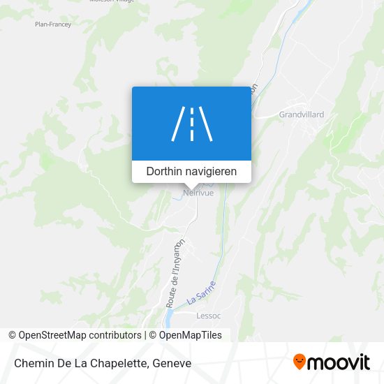Chemin De La Chapelette Karte