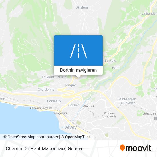Chemin Du Petit Maconnaix Karte