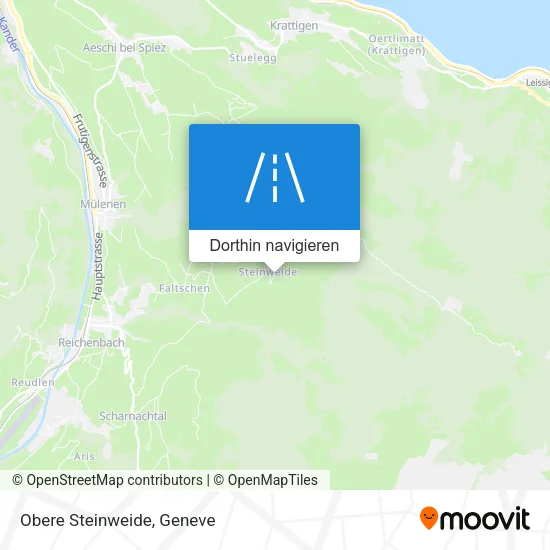 Obere Steinweide Karte
