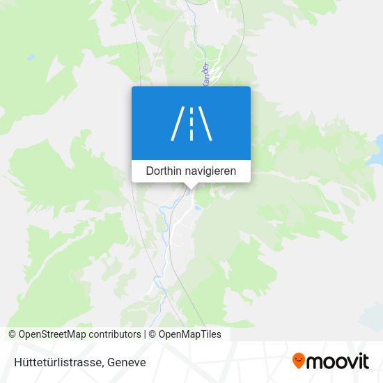 Hüttetürlistrasse Karte