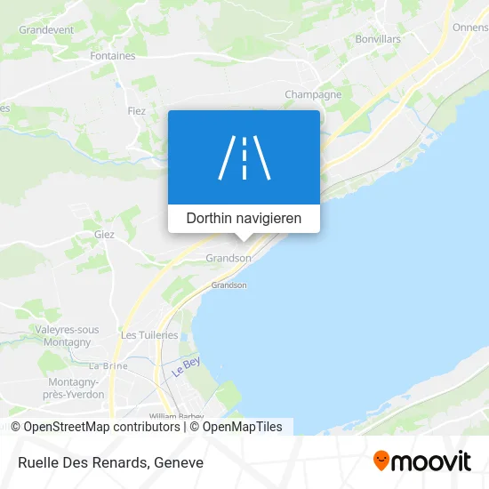 Ruelle Des Renards Karte