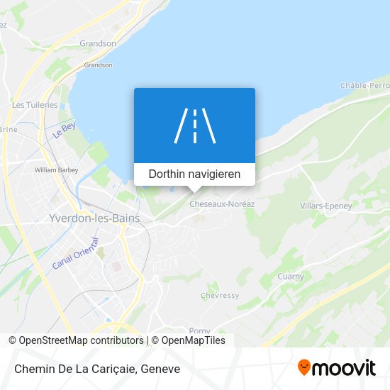 Chemin De La Cariçaie Karte