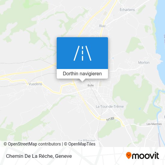 Chemin De La Réche Karte