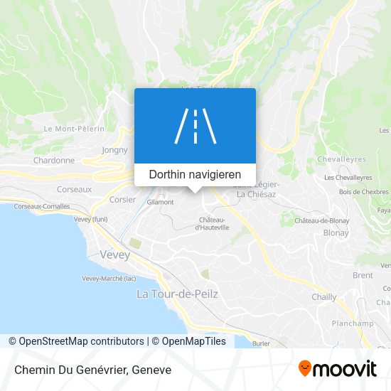 Chemin Du Genévrier Karte