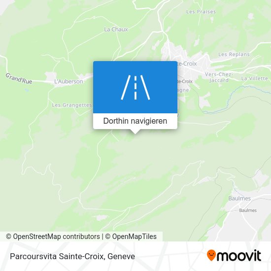Parcoursvita Sainte-Croix Karte