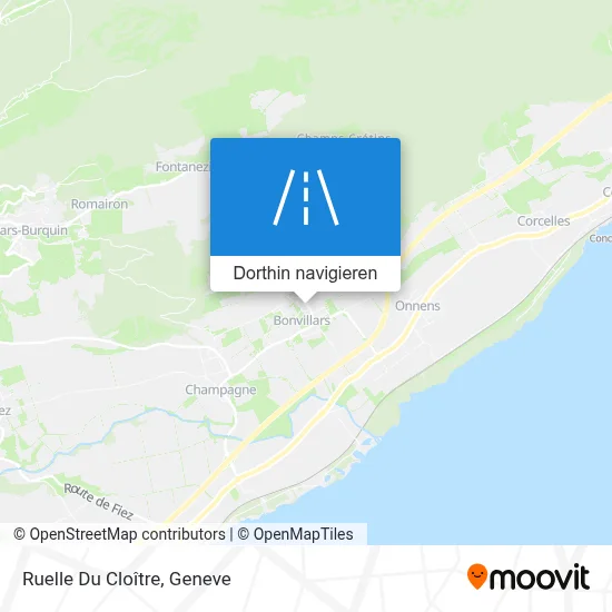 Ruelle Du Cloître Karte