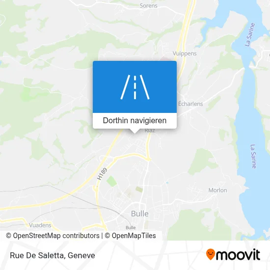 Rue De Saletta Karte