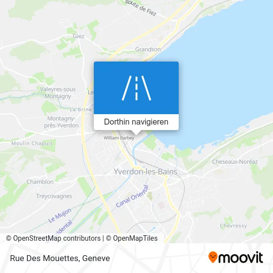 Rue Des Mouettes Karte