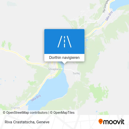 Riva Crastatscha Karte