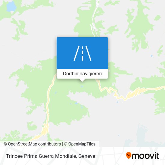 Trincee Prima Guerra Mondiale Karte