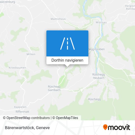 Bärenwartstöck Karte