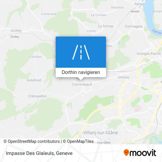 Impasse Des Glaïeuls Karte