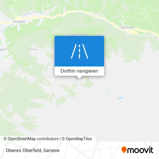 Oberes Oberfeld Karte