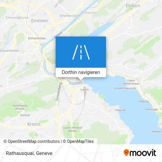Rathausquai Karte