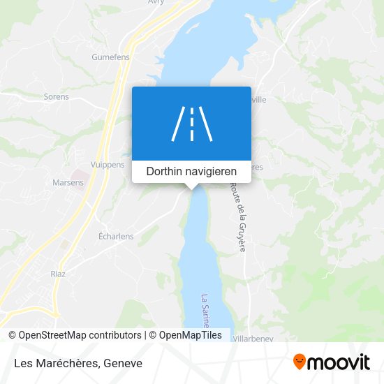 Les Maréchères Karte