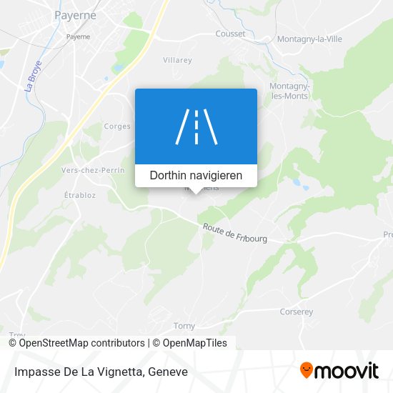 Impasse De La Vignetta Karte