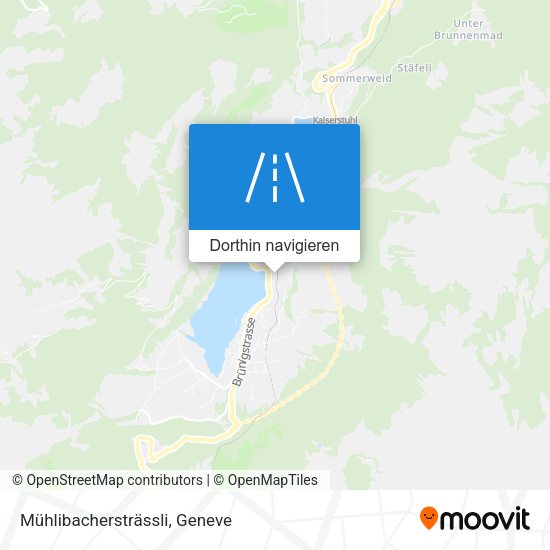 Mühlibachersträssli Karte