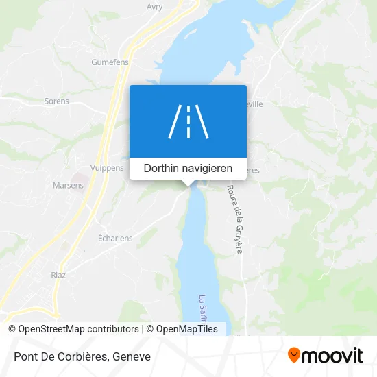 Pont De Corbières Karte