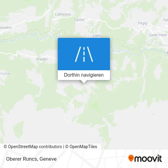 Oberer Runcs Karte