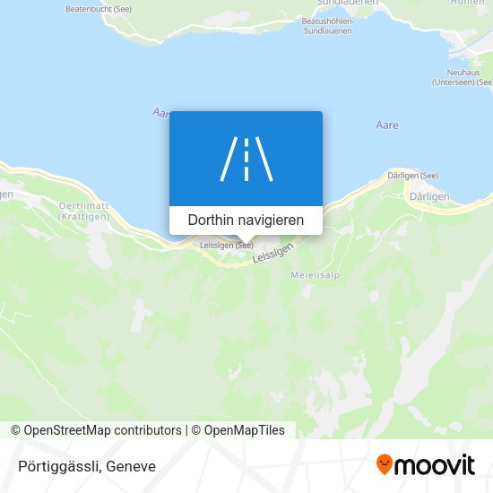 Pörtiggässli Karte