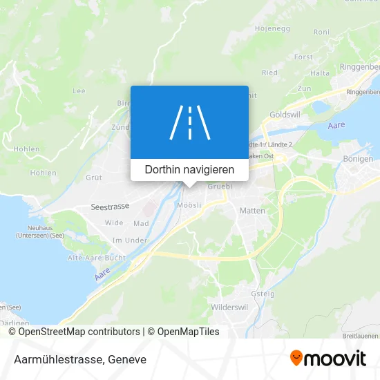 Aarmühlestrasse Karte