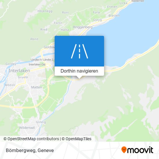 Bömbergweg Karte