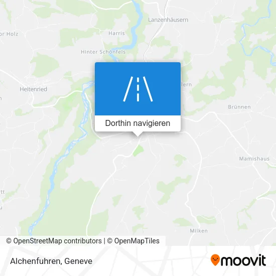 Alchenfuhren Karte