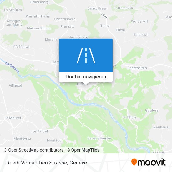 Ruedi-Vonlanthen-Strasse Karte