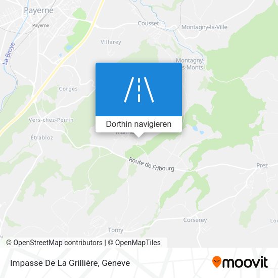 Impasse De La Grillière Karte