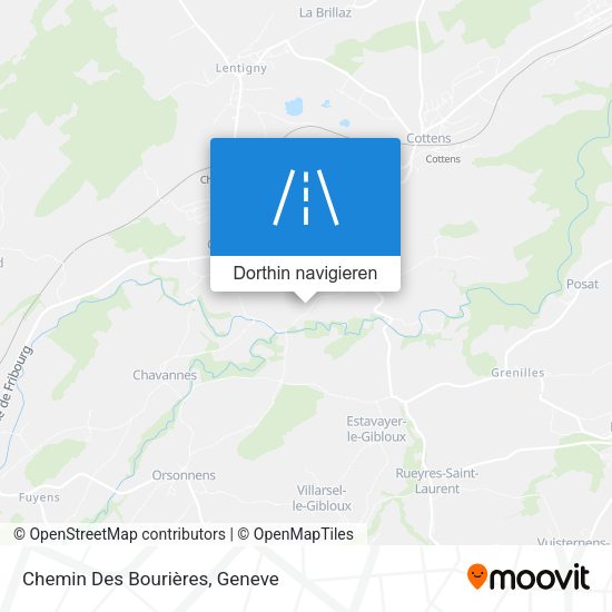 Chemin Des Bourières Karte