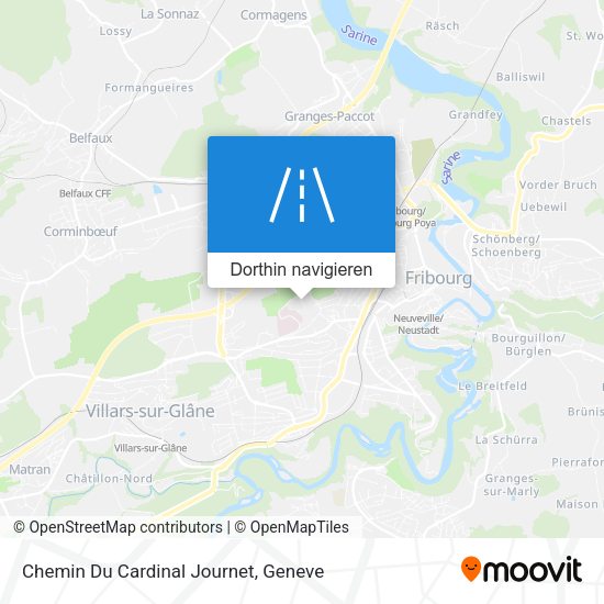 Chemin Du Cardinal Journet Karte
