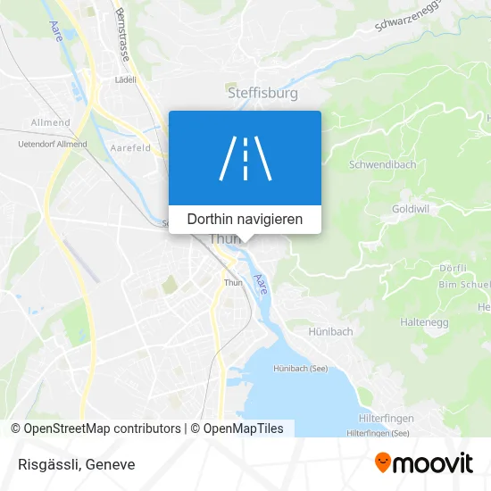 Risgässli Karte