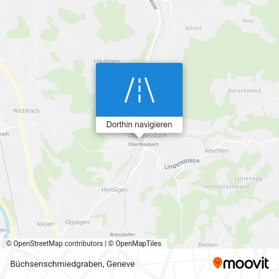 Büchsenschmiedgraben Karte