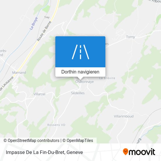Impasse De La Fin-Du-Bret Karte