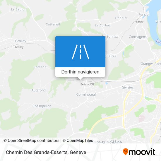 Chemin Des Grands-Esserts Karte