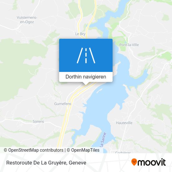 Restoroute De La Gruyère Karte