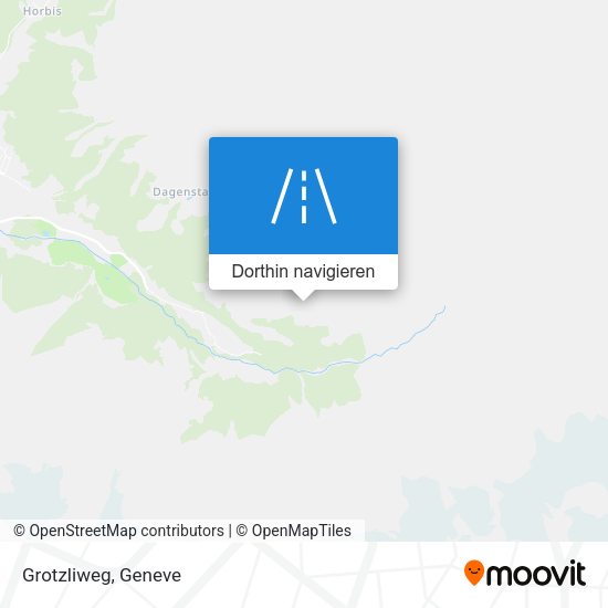 Grotzliweg Karte