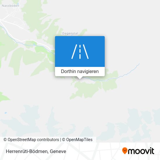 Herrenrüti-Bödmen Karte