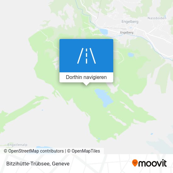 Bitzihütte-Trübsee Karte