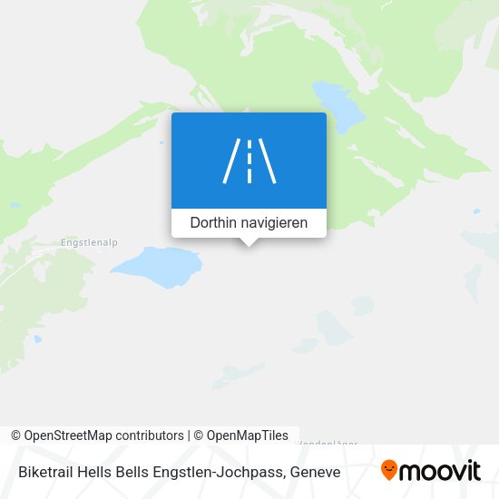 Biketrail Hells Bells Engstlen-Jochpass Karte