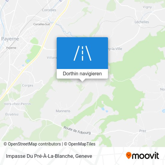 Impasse Du Pré-À-La-Blanche Karte