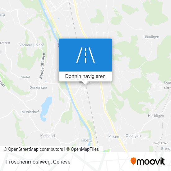 Fröschenmösliweg Karte