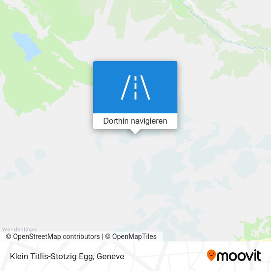 Klein Titlis-Stotzig Egg Karte