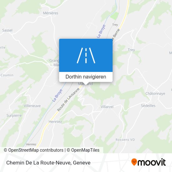 Chemin De La Route-Neuve Karte